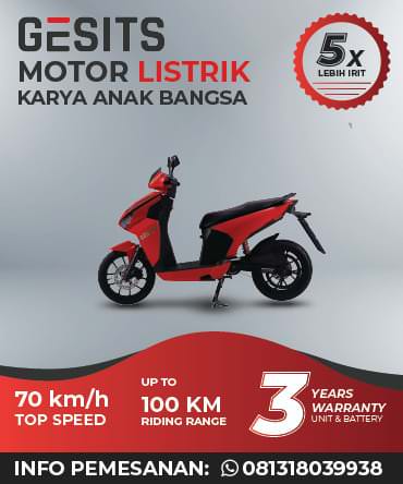 Gesits Motor Listrik Indonesia